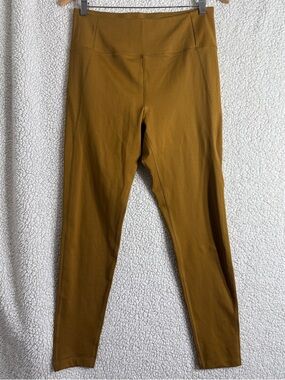 Girlfriend Collective Leggings Mustard Yellow Size XL – Like New